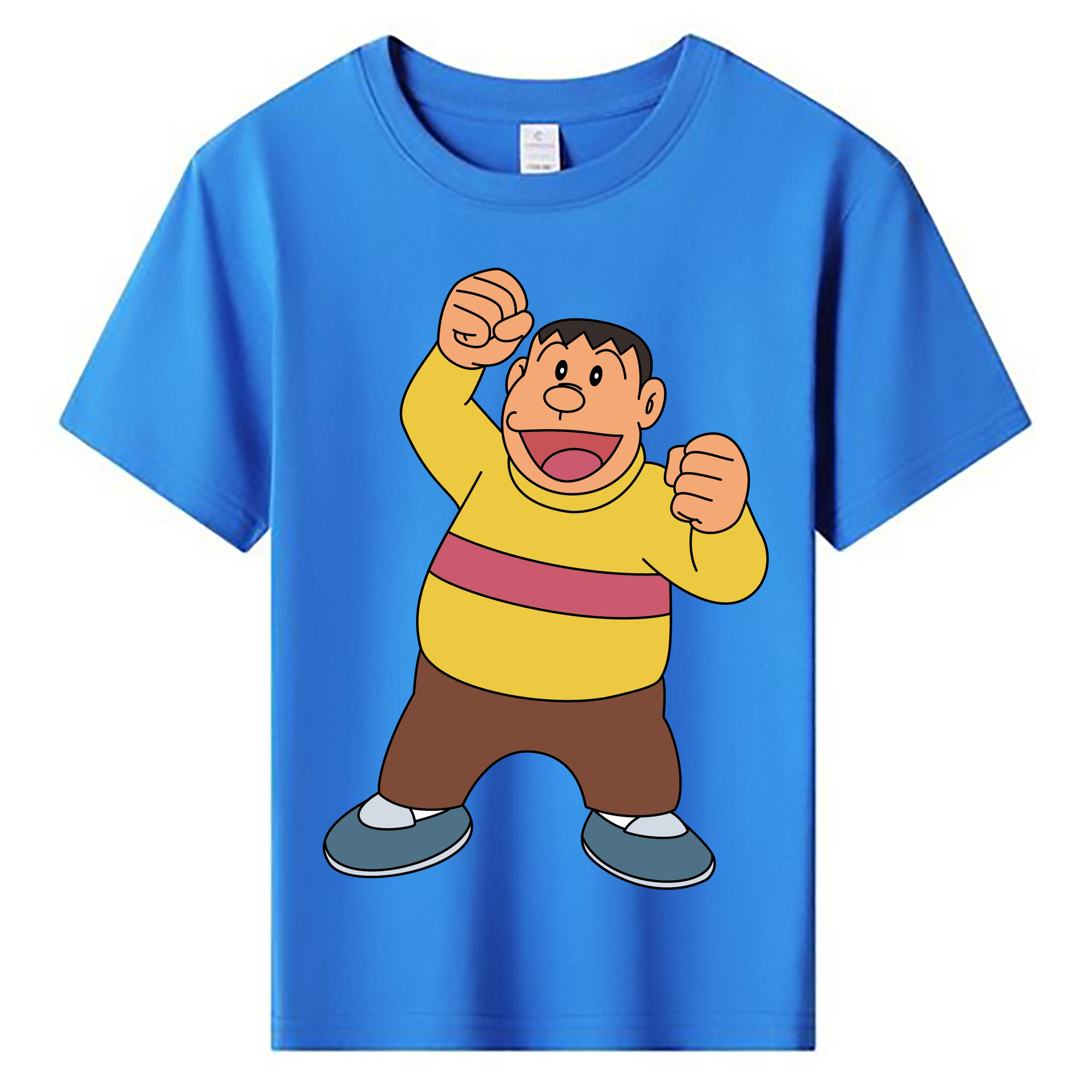（画像用） ドラえもん 剛田武 Doraemon Gouta Takeshi 綿100％キッズTシャツ（フロントプリント）